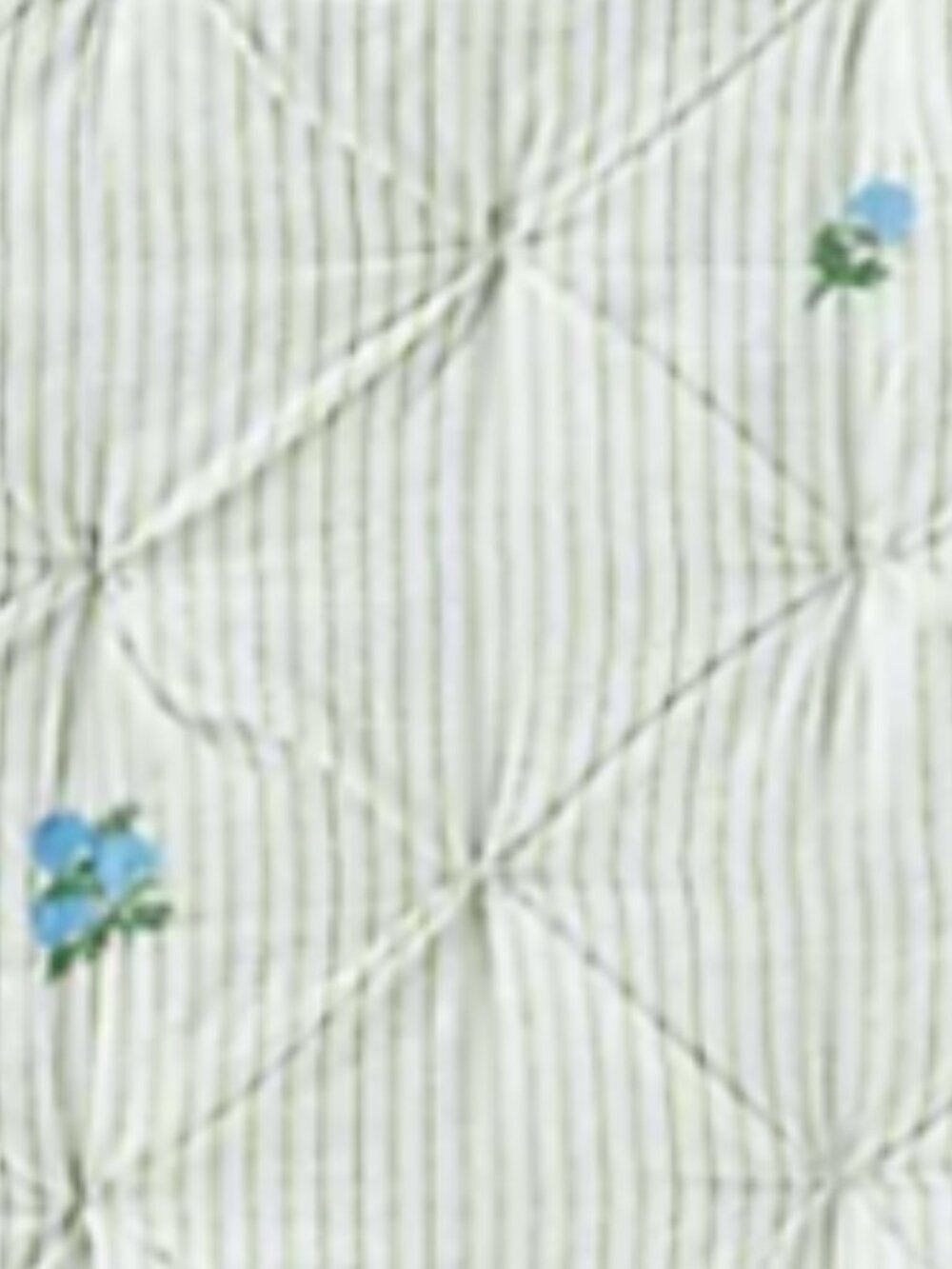 NWT Emilia Cotton Voile Embroidered Icon Quilt Queen - Picture 9 of 9